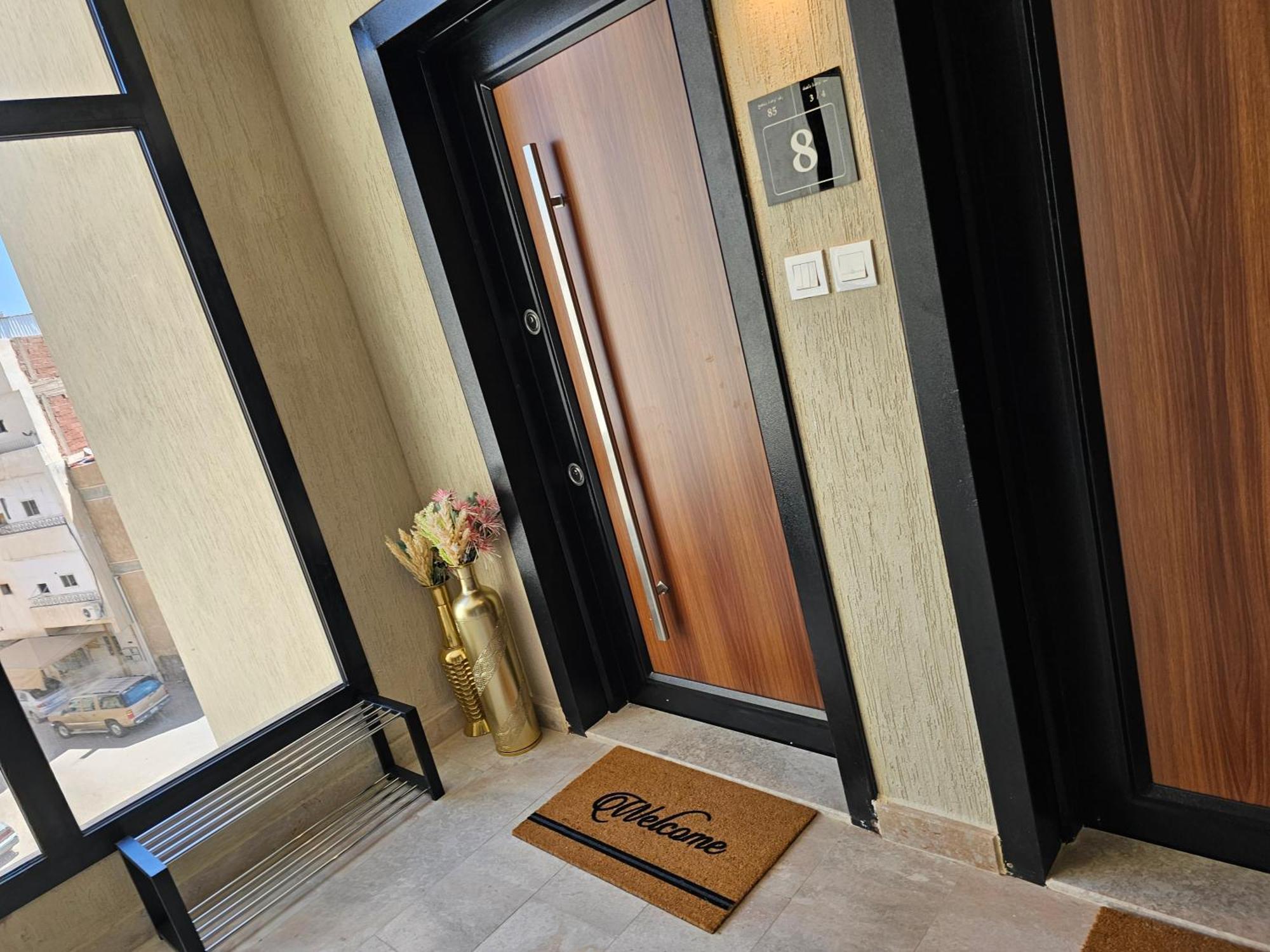 الشقق الفاخرة Modern Apartments Of 3 Bedrooms 5 Minutes To Haram Medina Exterior photo